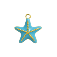Blue Starfish Charm