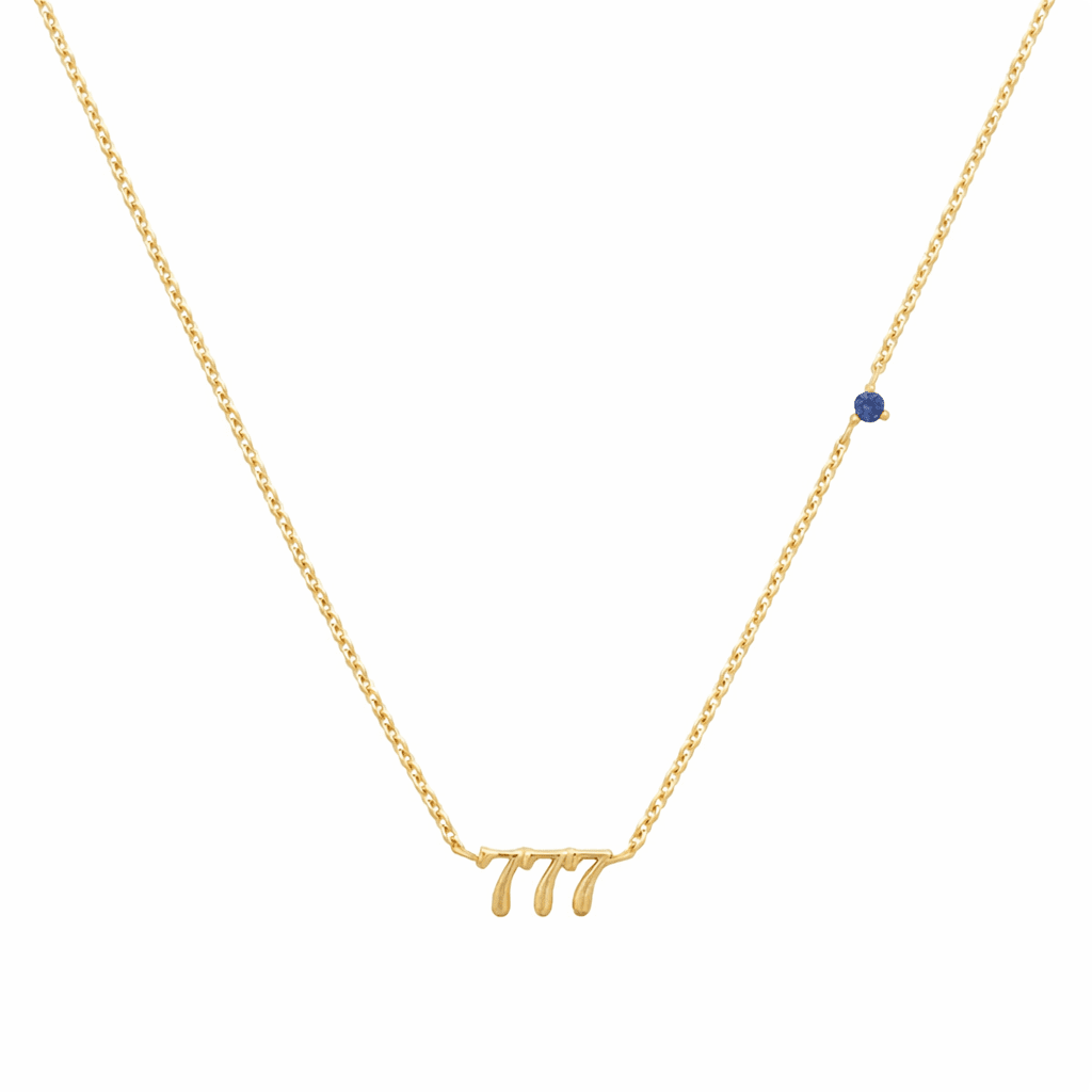 Angel Numbers Necklace - Luisa Luxe gold jewellery