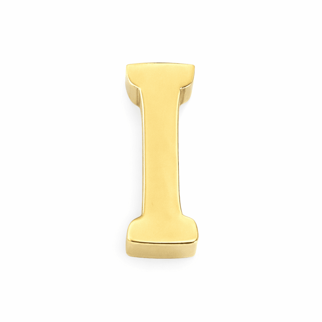 Initial Threader Charm - Luisa Luxe gold jewellery