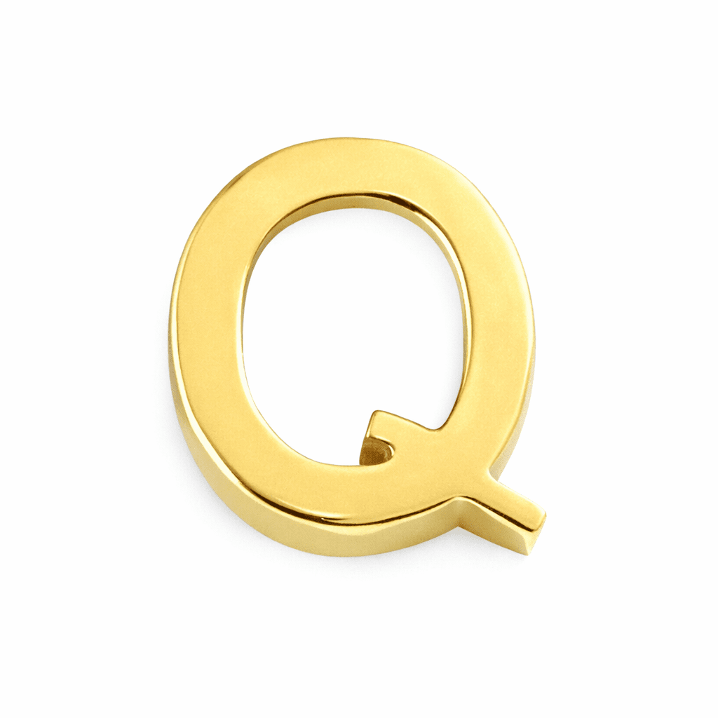Initial Threader Charm - Luisa Luxe gold jewellery