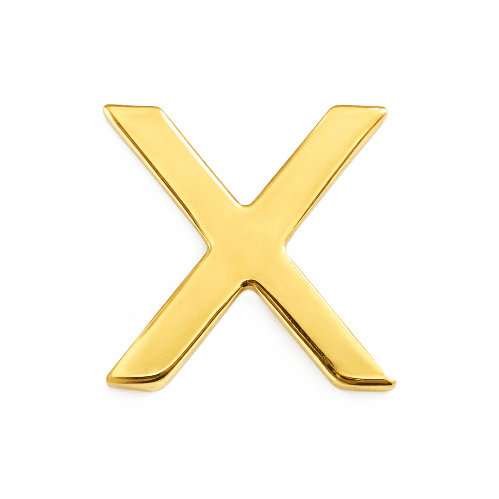 Initial Threader Charm - Luisa Luxe gold jewellery