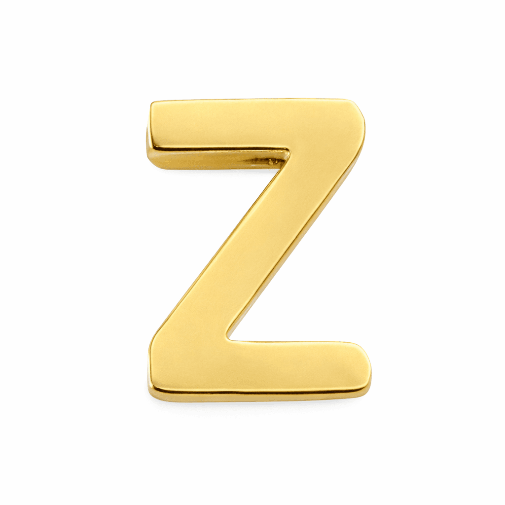 Initial Threader Charm - Luisa Luxe gold jewellery