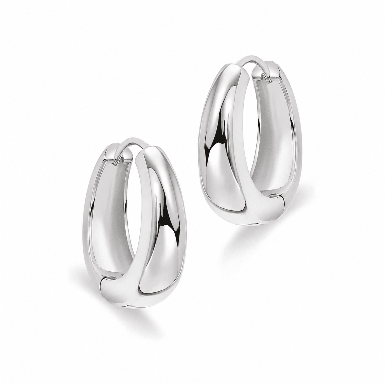 Hallie Earrings | Silver - Luisa Luxe gold jewellery