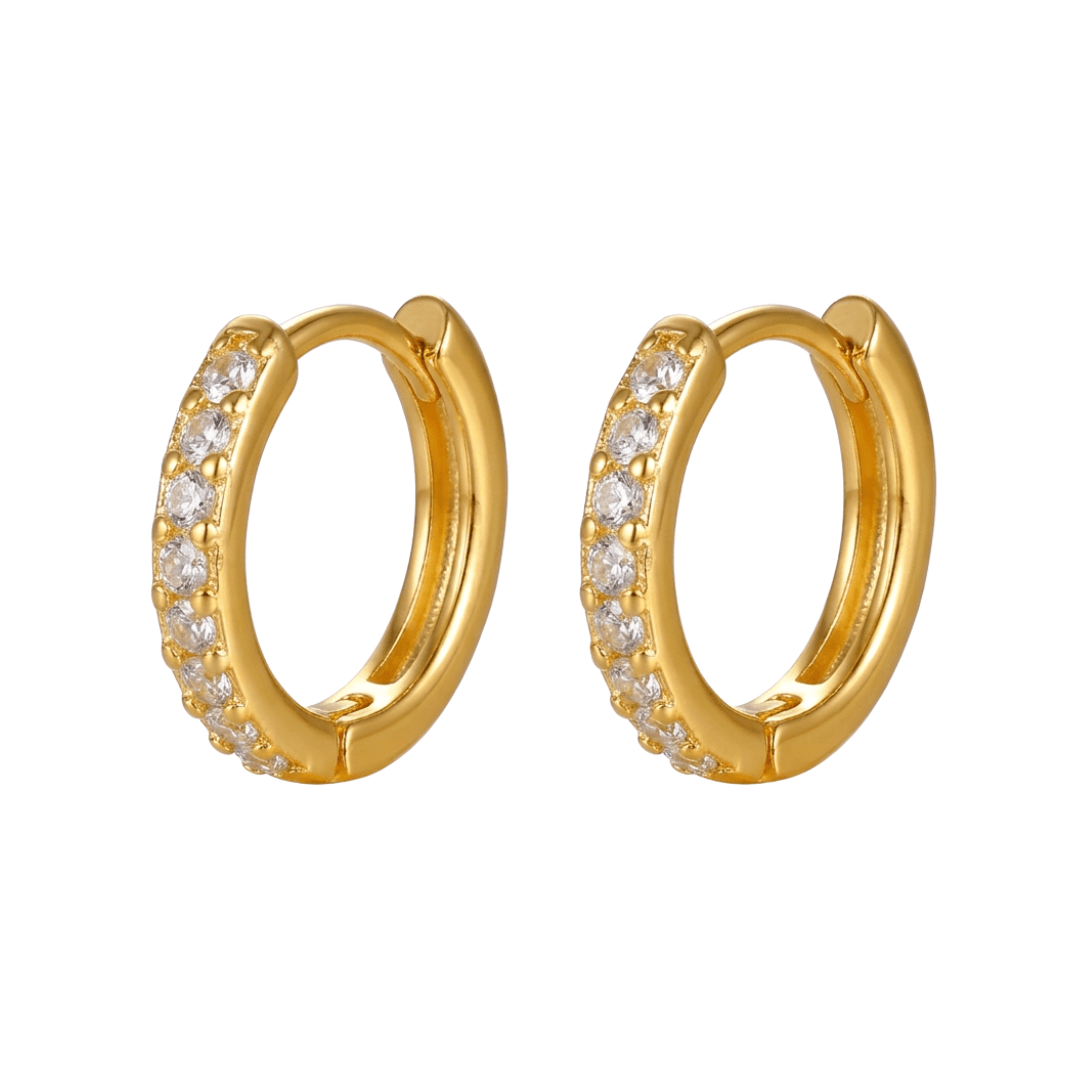FREE GIFT | Chey Earrings | Gold - Luisa Luxe gold jewellery