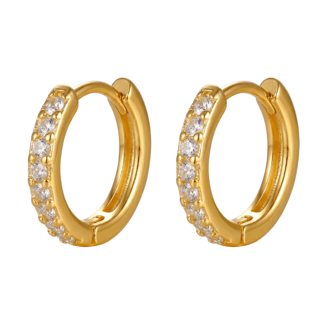 FREE GIFT | Chey Earrings | Gold - Luisa Luxe gold jewellery