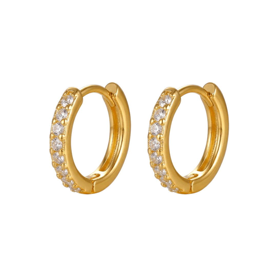 FREE GIFT | Chey Earrings | Gold - Luisa Luxe gold jewellery