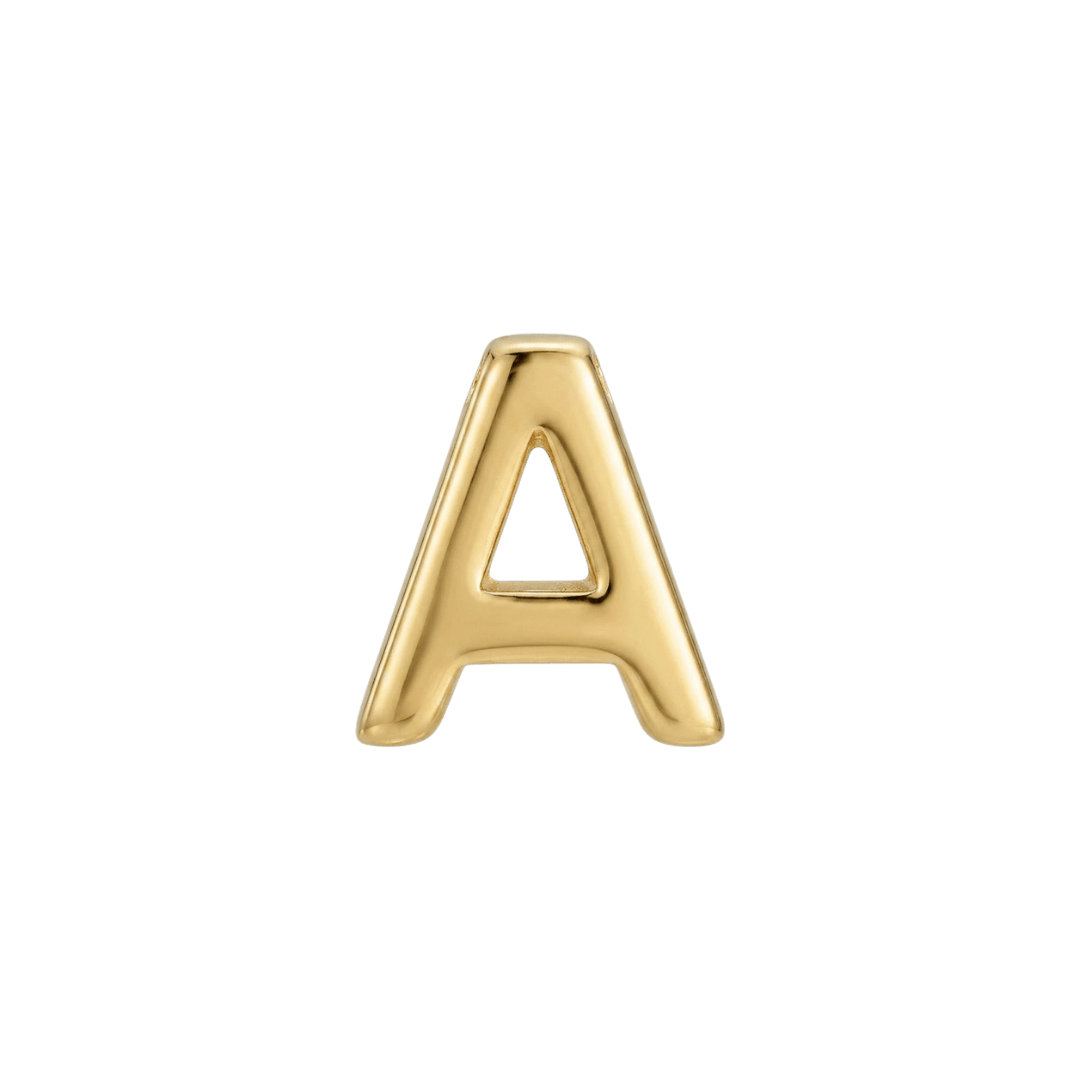 Custom Fine Initial Charm - Luisa Luxe gold jewellery