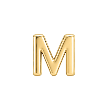 Custom Fine Initial Charm - M