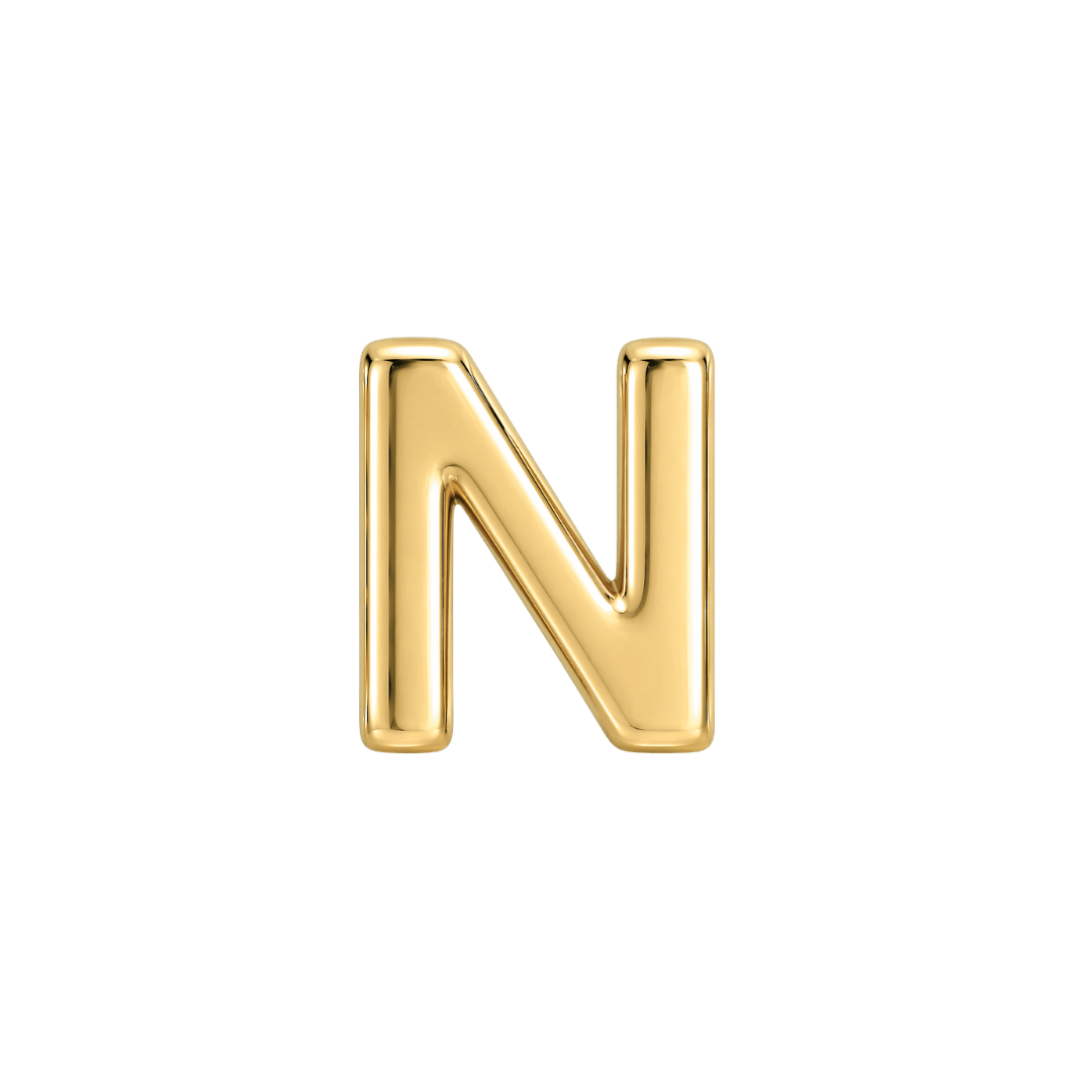 Custom Fine Initial Charm - Luisa Luxe gold jewellery