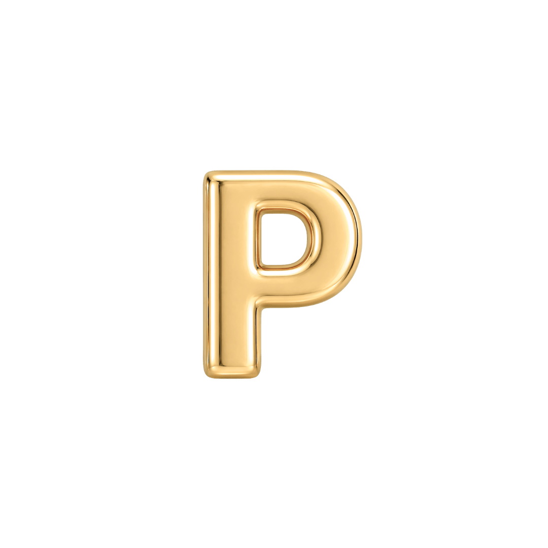 Custom Fine Initial Charm - Luisa Luxe gold jewellery