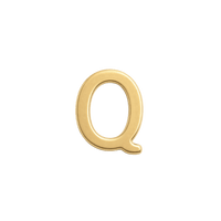 Custom Fine Initial Charm - Q