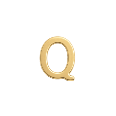 Custom Fine Initial Charm - Q