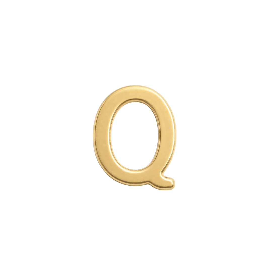 Custom Fine Initial Charm - Luisa Luxe gold jewellery