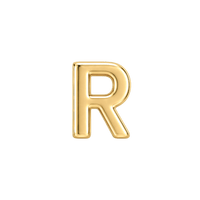 Custom Fine Initial Charm - R