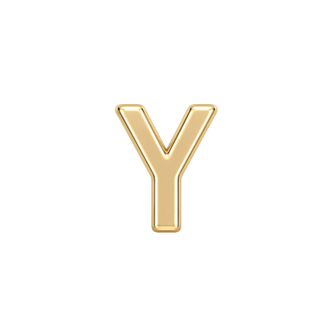 Custom Fine Initial Charm - Luisa Luxe gold jewellery