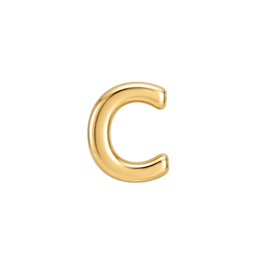 Custom Fine Initial Charm - C
