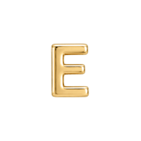 Custom Fine Initial Charm - E