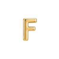 Custom Fine Initial Charm - F