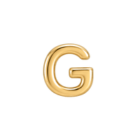 Custom Fine Initial Charm - G