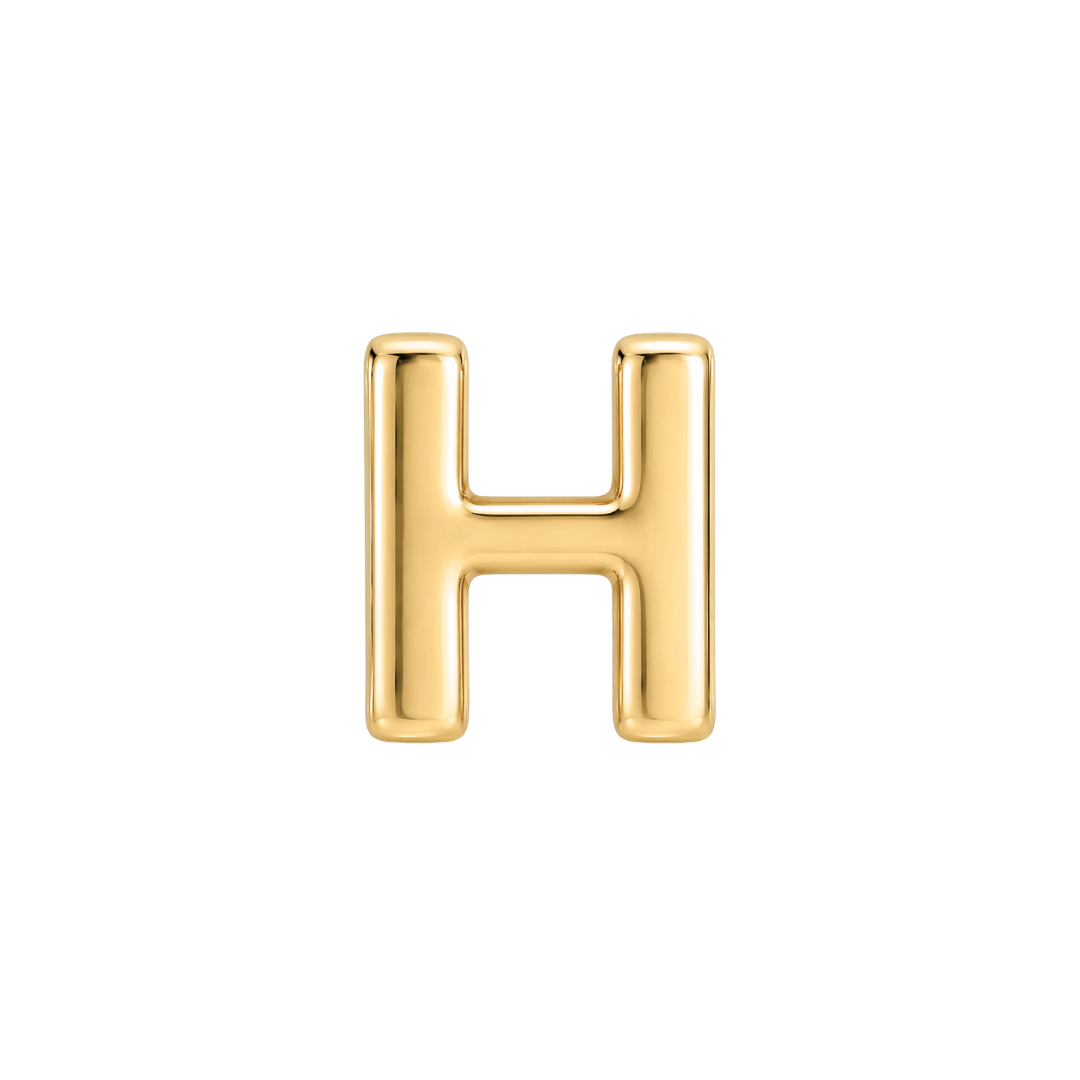 Custom Fine Initial Charm - Luisa Luxe gold jewellery