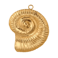Giant Nautilus Shell Charm