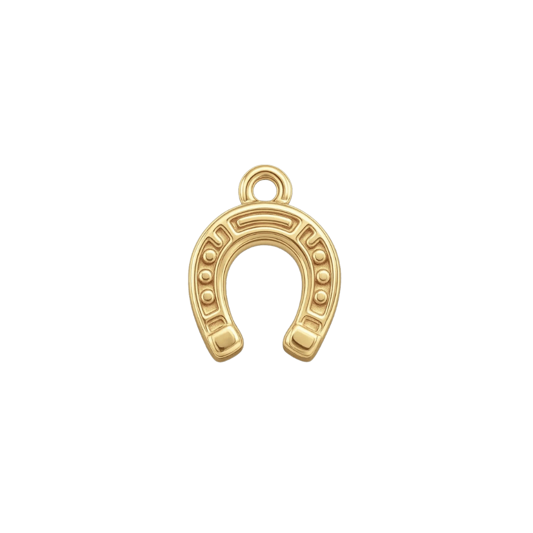 Horseshoe Charm - Luisa Luxe gold jewellery