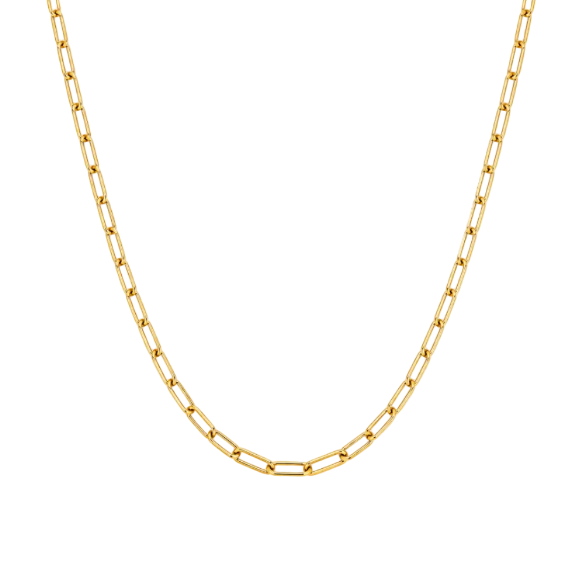 Signature Paperclip Necklace - Luisa Luxe gold jewellery