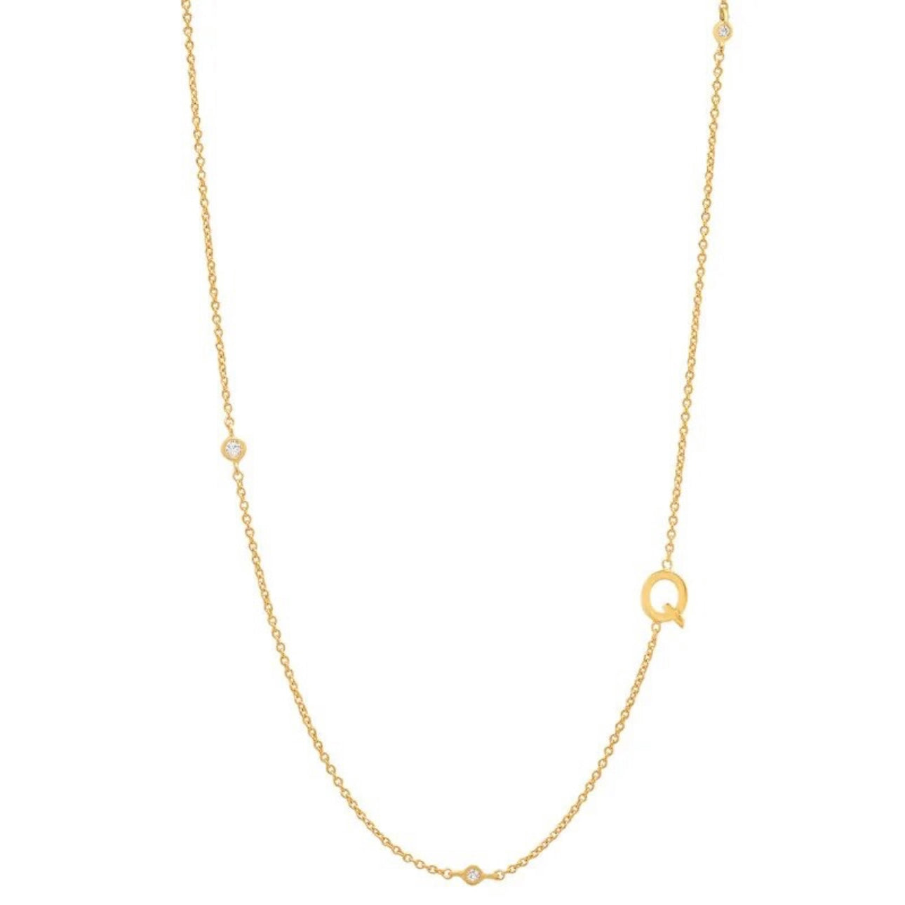 Dainty Initial Necklace