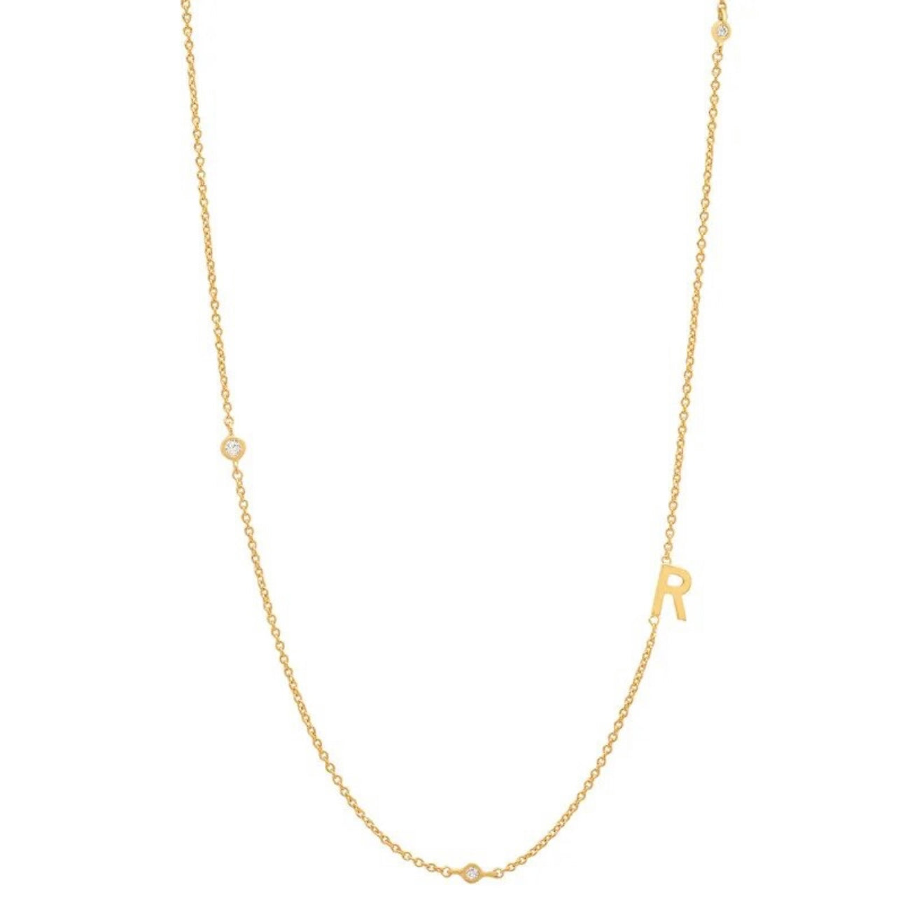 Dainty Initial Necklace