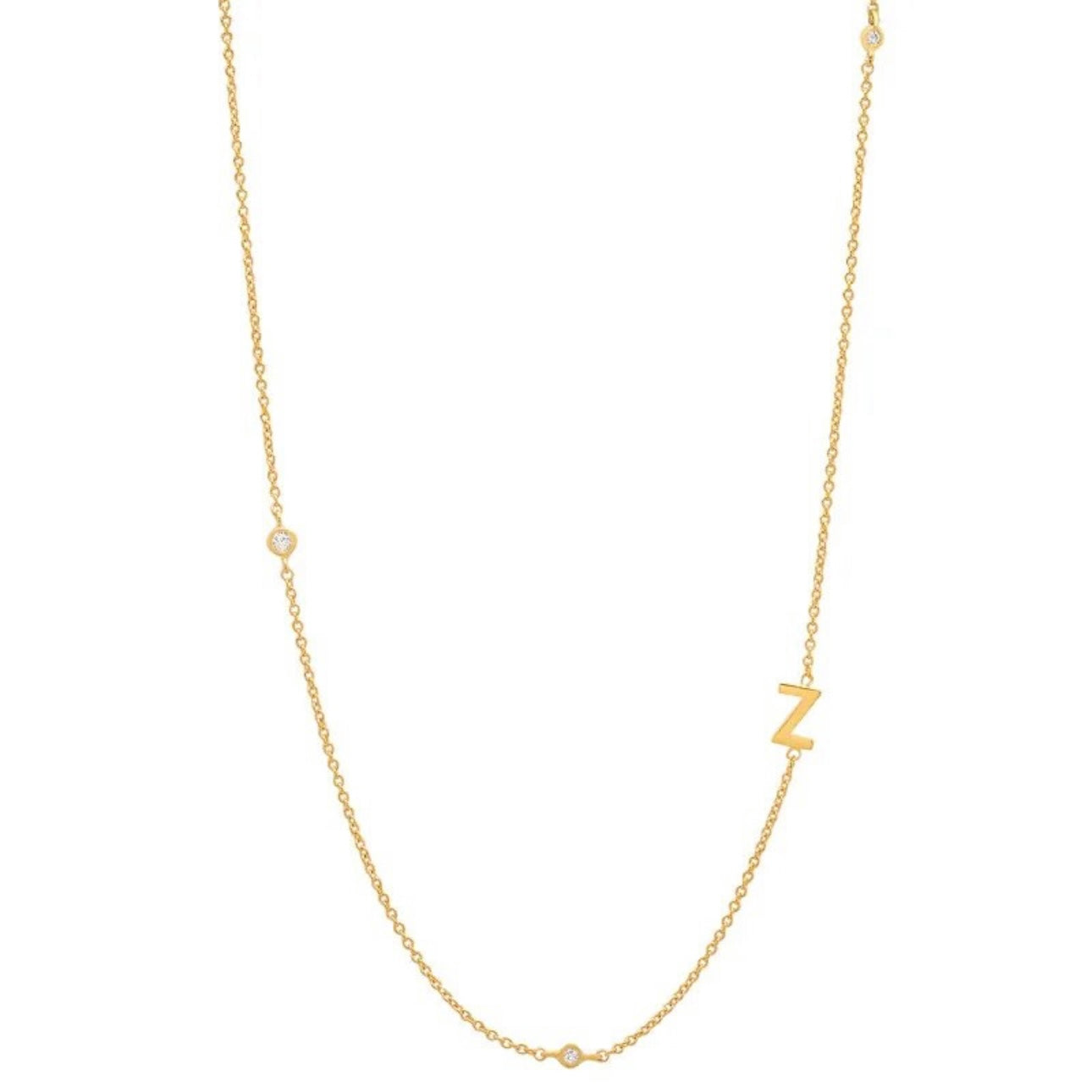 Dainty Initial Necklace