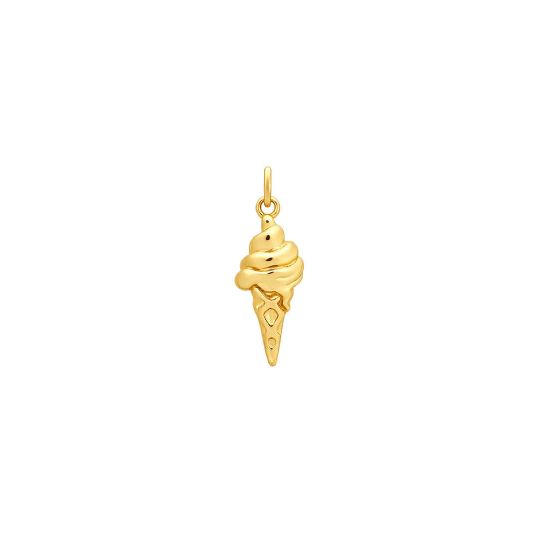 Ice - Cream Charm - Luisa Luxe gold jewellery