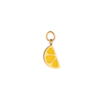 Lemon Wedge Charm