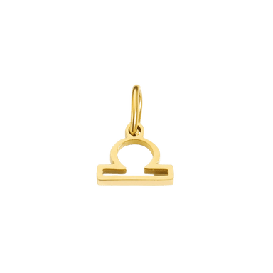 Zierlicher Sternzeichen-Charm - Libra