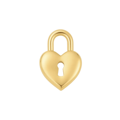 Locked Heart Charm