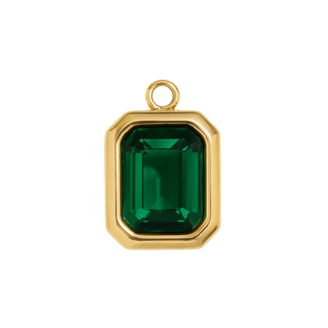 Pendant Birthstone Charm - Luisa Luxe gold jewellery