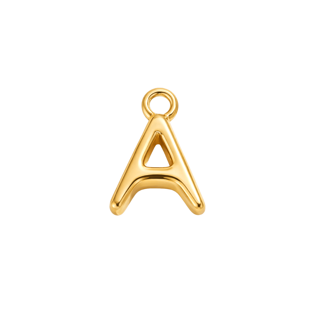 Mini Initial Charm - Luisa Luxe gold jewellery