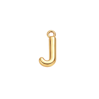 Mini Initial Charm - J
