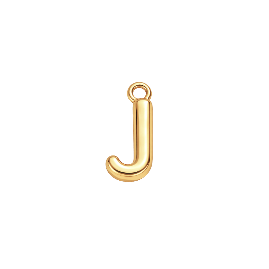 Mini Initial Charm - Luisa Luxe gold jewellery
