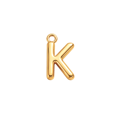 Mini Initial Charm - K
