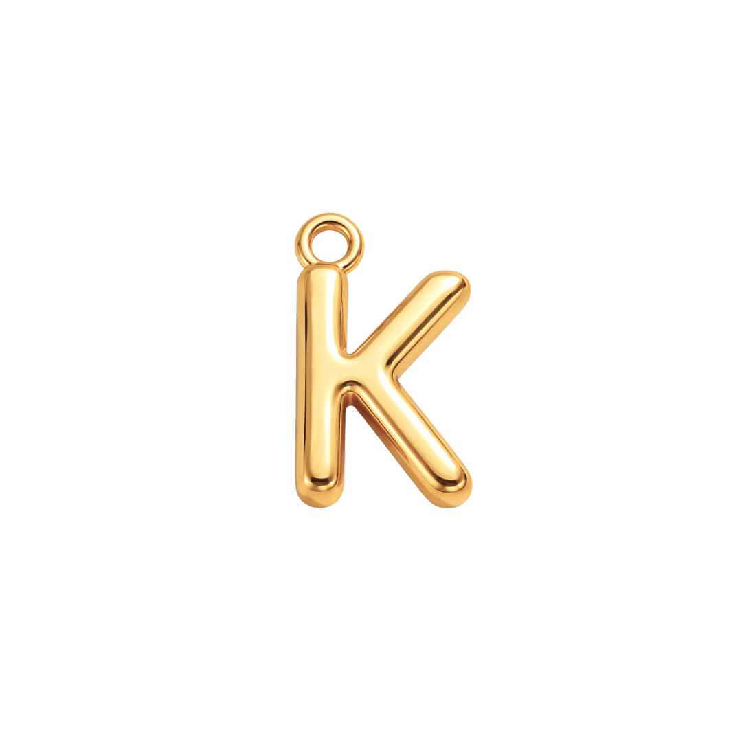 Mini Initial Charm - Luisa Luxe gold jewellery
