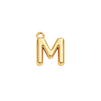 Mini Initial Charm - M