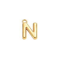 Mini Initial Charm - N