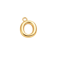 Mini Initial Charm - O
