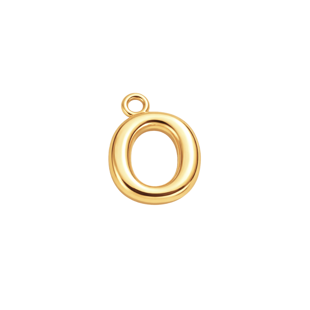 Mini Initial Charm - Luisa Luxe gold jewellery