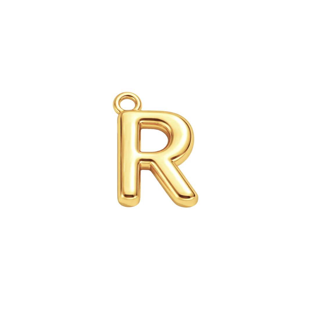 Mini Initial Charm - Luisa Luxe gold jewellery