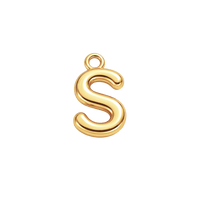 Mini Initial Charm - S