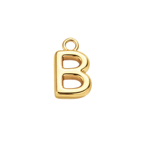 Mini Initial Charm - B
