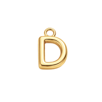 Mini Initial Charm - D