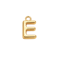 Mini Initial Charm - E