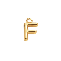 Mini Initial Charm - F